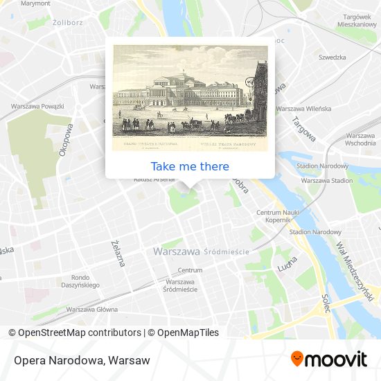 Opera Narodowa map