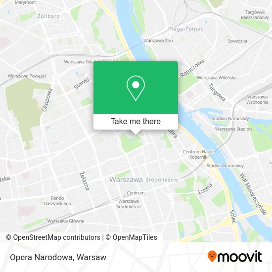 Opera Narodowa map