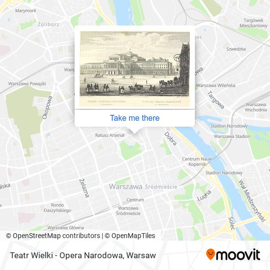 Teatr Wielki - Opera Narodowa map