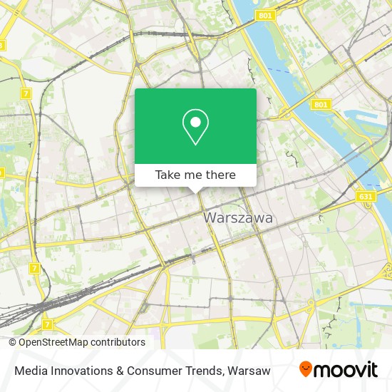 Media Innovations & Consumer Trends map