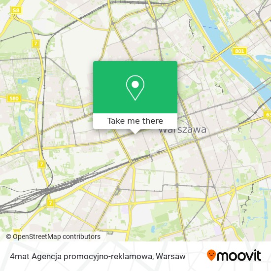 4mat Agencja promocyjno-reklamowa map