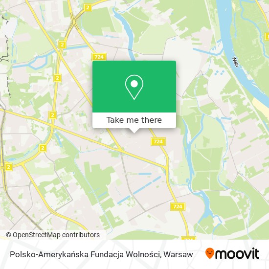 Polsko-Amerykańska Fundacja Wolności map