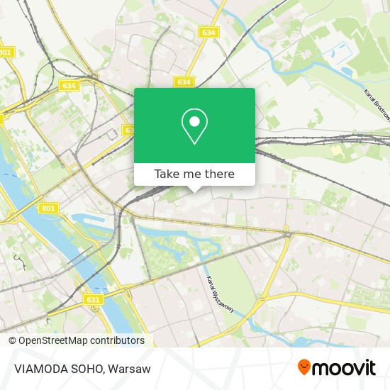 VIAMODA SOHO map