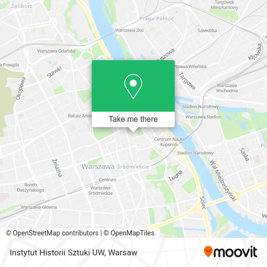 Instytut Historii Sztuki UW map