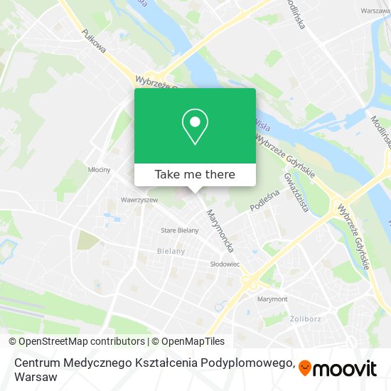 Карта Centrum Medycznego Kształcenia Podyplomowego