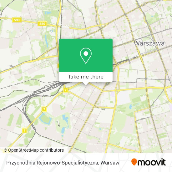 Przychodnia Rejonowo-Specjalistyczna map