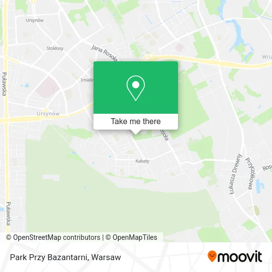 Park Przy Bazantarni map