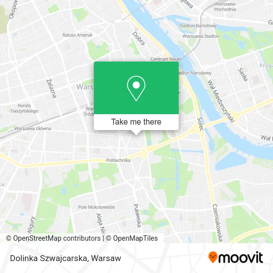 Dolinka Szwajcarska map