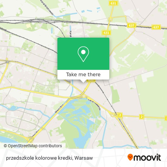 przedszkole kolorowe kredki map