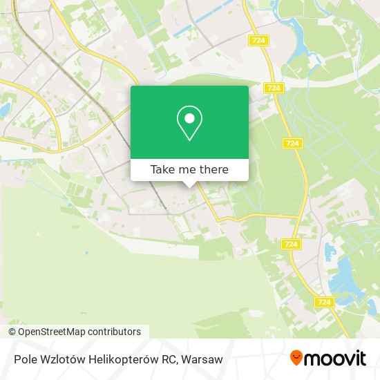 Pole Wzlotów Helikopterów RC map