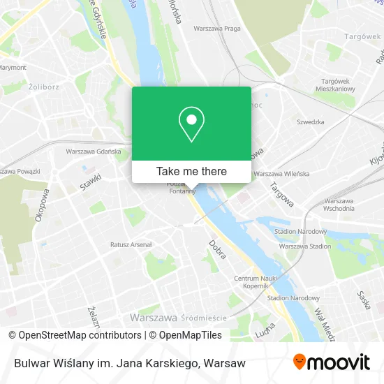 Bulwar Wiślany im. Jana Karskiego map