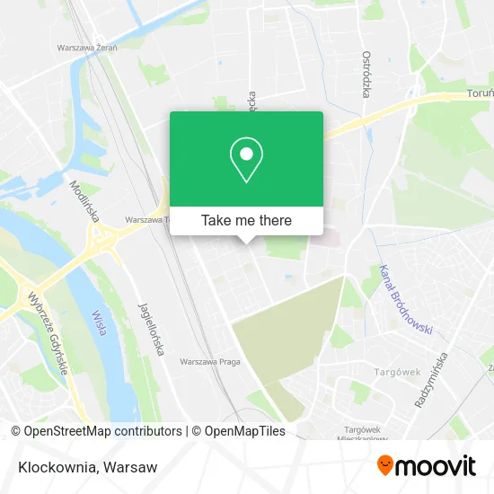 Klockownia map