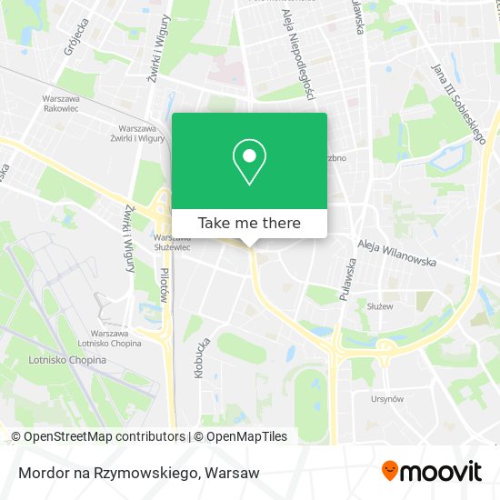 Mordor na Rzymowskiego map