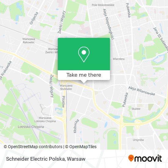 Schneider Electric Polska map