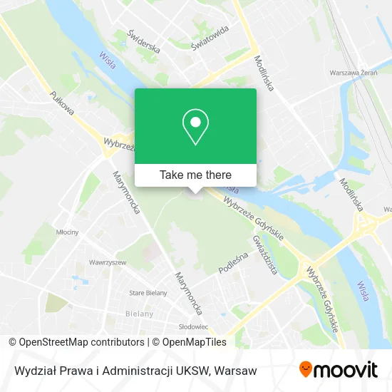 Wydział Prawa i Administracji UKSW map