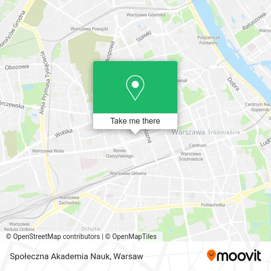 Społeczna Akademia Nauk map