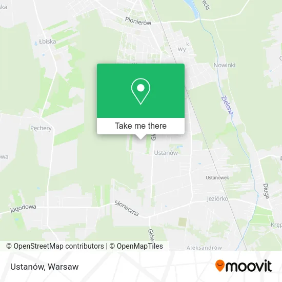 Ustanów map