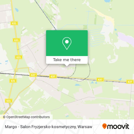 Margo - Salon Fryzjersko-kosmetyczny map