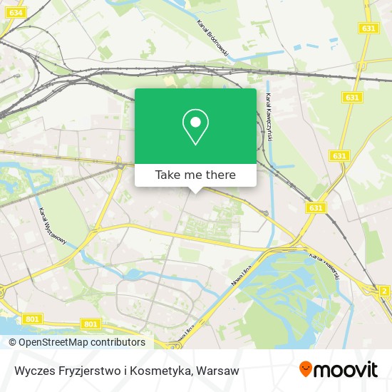 Wyczes Fryzjerstwo i Kosmetyka map