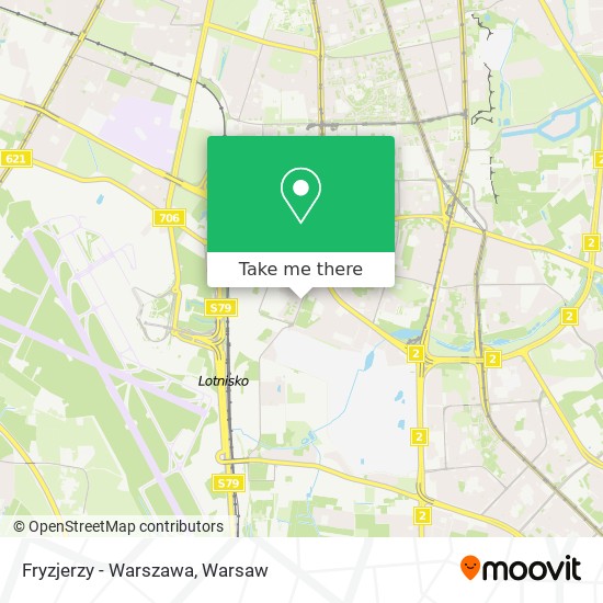 Fryzjerzy - Warszawa map