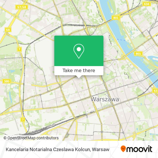 Kancelaria Notarialna Czeslawa Kolcun map