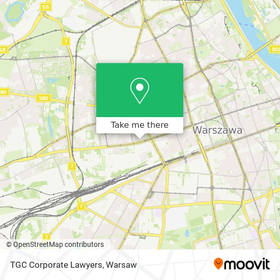 Карта TGC Corporate Lawyers