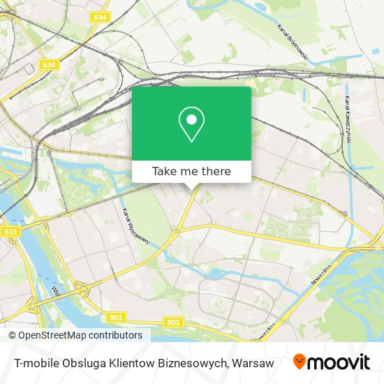 T-mobile Obsluga Klientow Biznesowych map