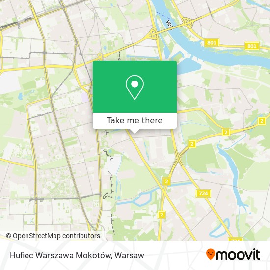 Hufiec Warszawa Mokotów map