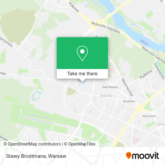 Stawy Brustmana map