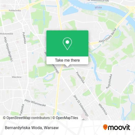 Bernardyńska Woda map