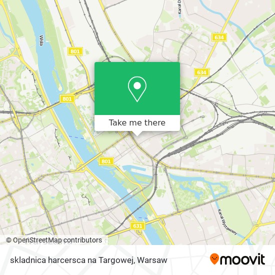 skladnica harcersca na Targowej map