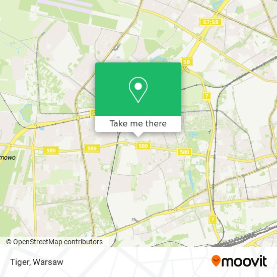 Tiger map