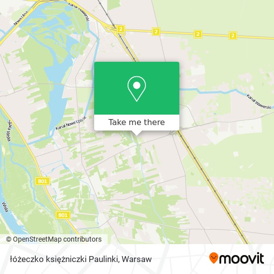 łóżeczko księżniczki Paulinki map