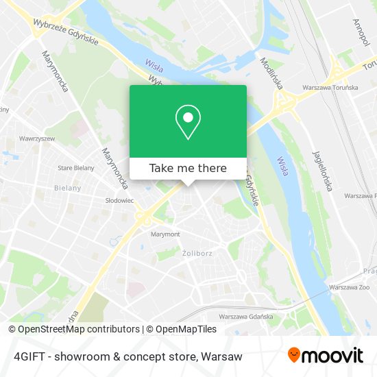 4GIFT - showroom & concept store map