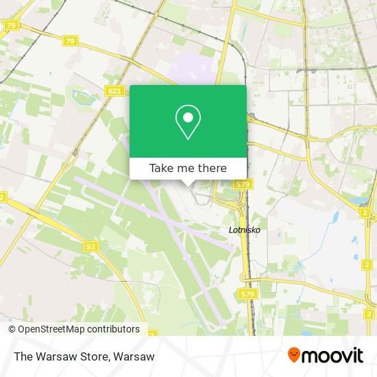 The Warsaw Store map