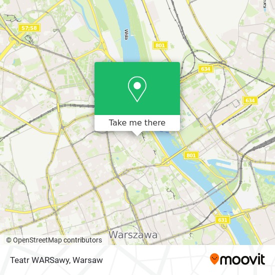 Teatr WARSawy map