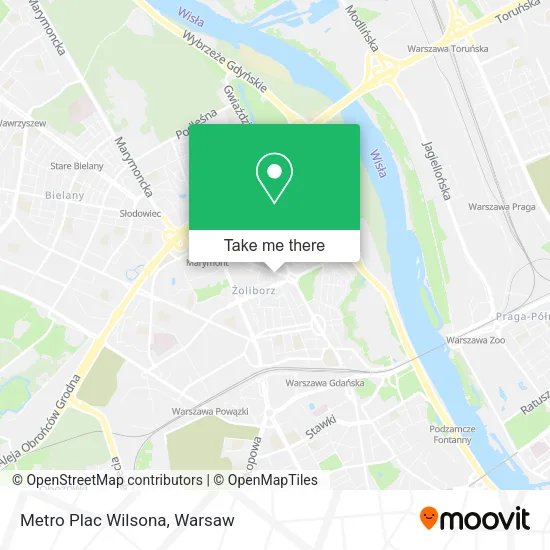 Metro Plac Wilsona map