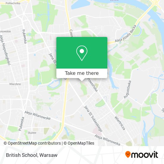 British School map