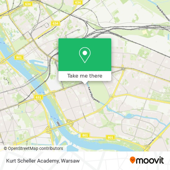 Kurt Scheller Academy map