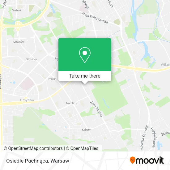 Карта Osiedle Pachnąca