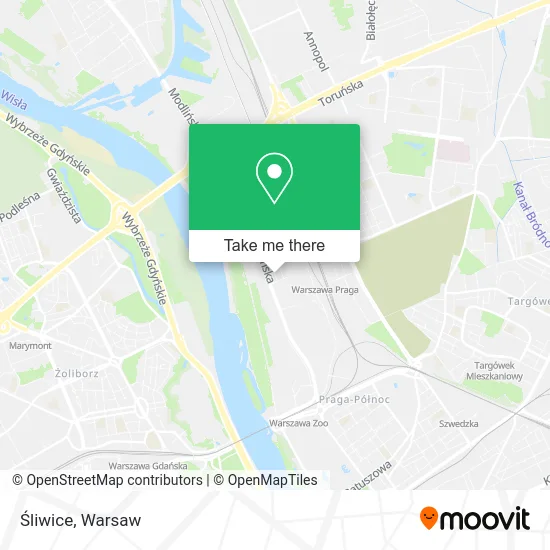Карта Śliwice
