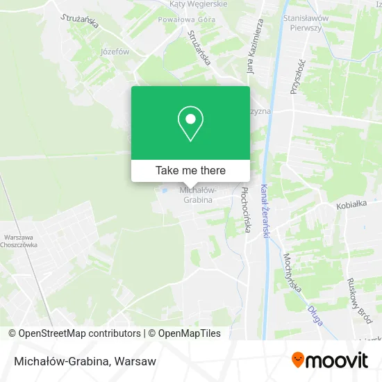 Michałów-Grabina map