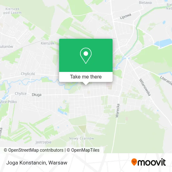 Карта Joga Konstancin