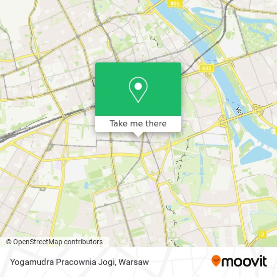 Yogamudra Pracownia Jogi map