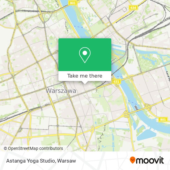 Astanga Yoga Studio map