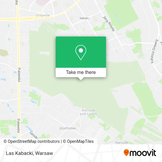 Карта Las Kabacki