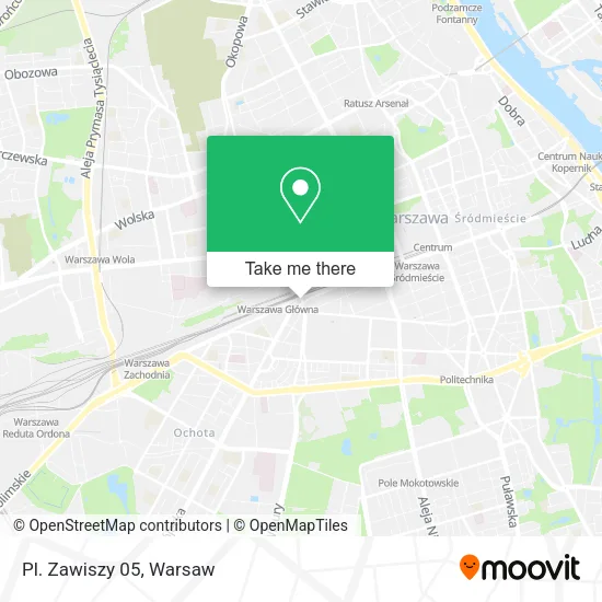 Карта Pl. Zawiszy 05