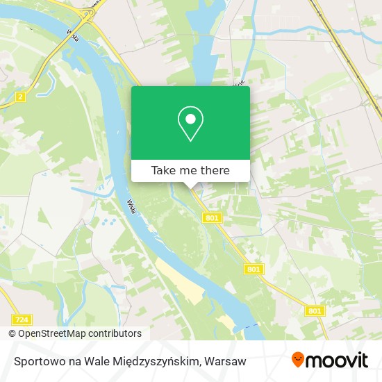 Sportowo na Wale Międzyszyńskim map