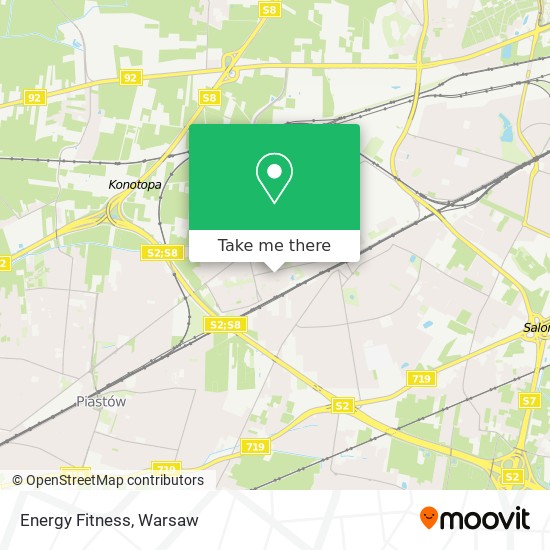 Energy Fitness map