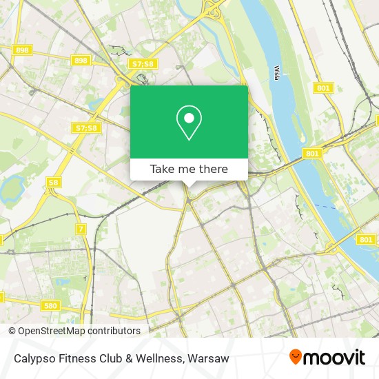 Calypso Fitness Club & Wellness map